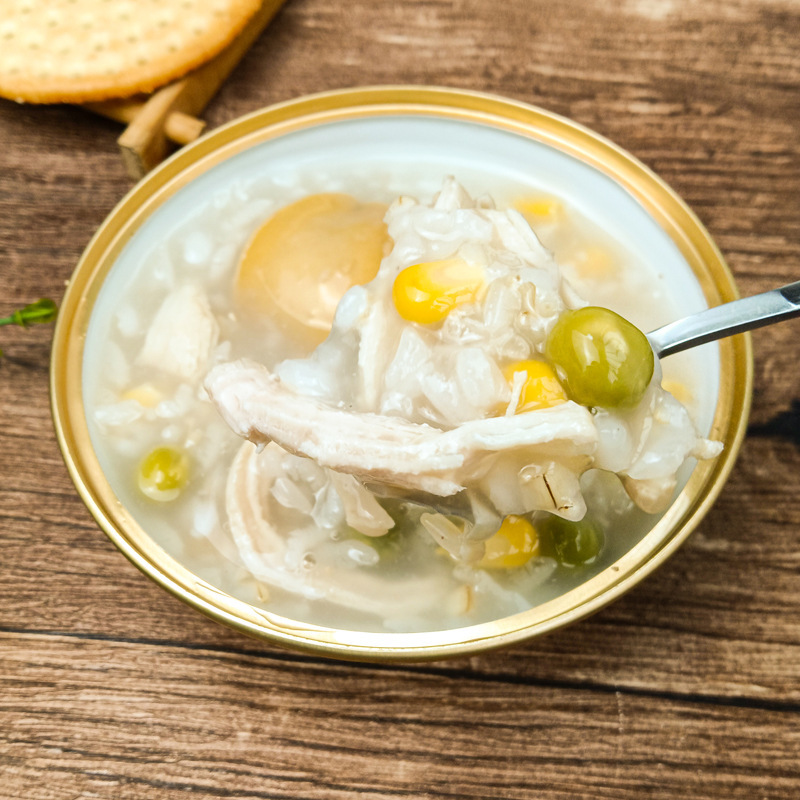 The solidity source is the food for abalone congee.