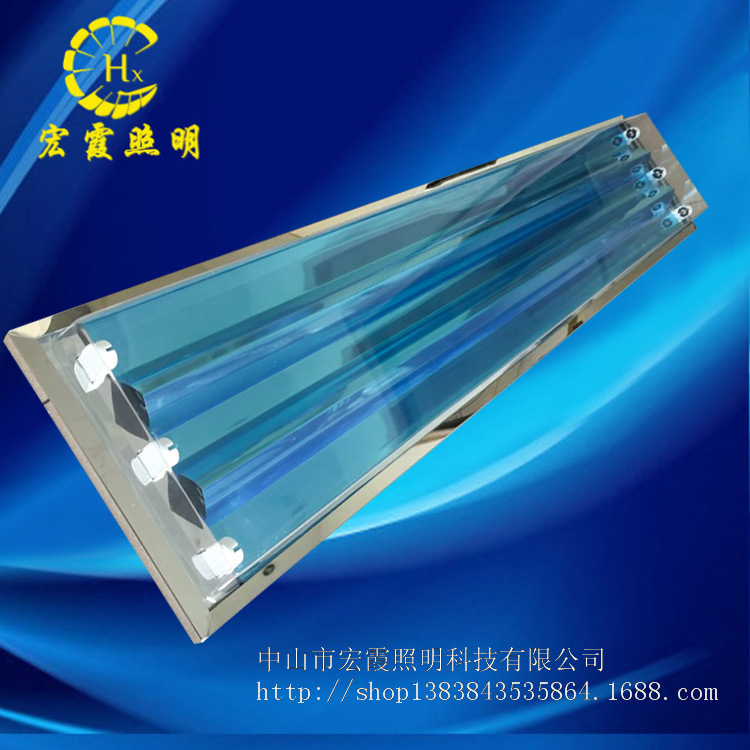 Wholesale stainless steel purification light plate t8 cleaning light plate t5 clean light drive