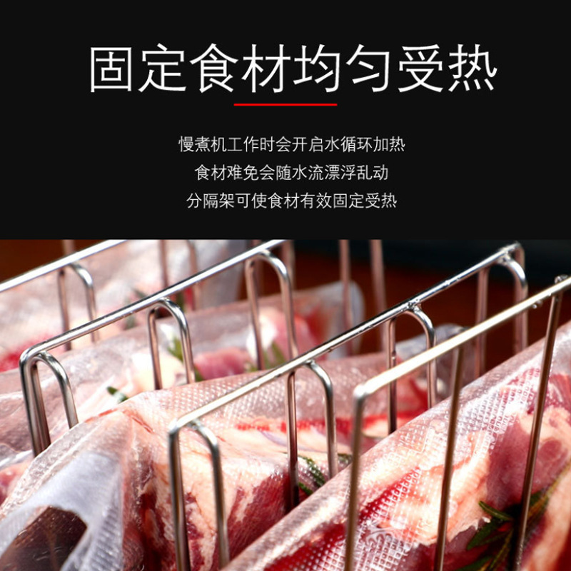 Thực phẩm ăn uống từ từ chậm phân chia quá nhiều bình chứa bình chứa thép không gỉ.