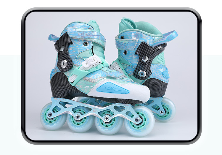 Kelley smooth shoes, carbon-fibre-specialized skates, boys and girls, high-end skates.