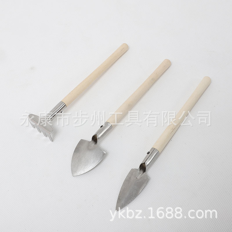 园艺工具组合套装园林小铲子迷你小工具不锈钢