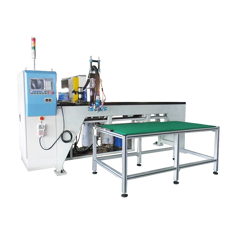 Sanja SJ-403-1 fully automatic seal-point-of-the-mechanical monourethane a/b glue equipment