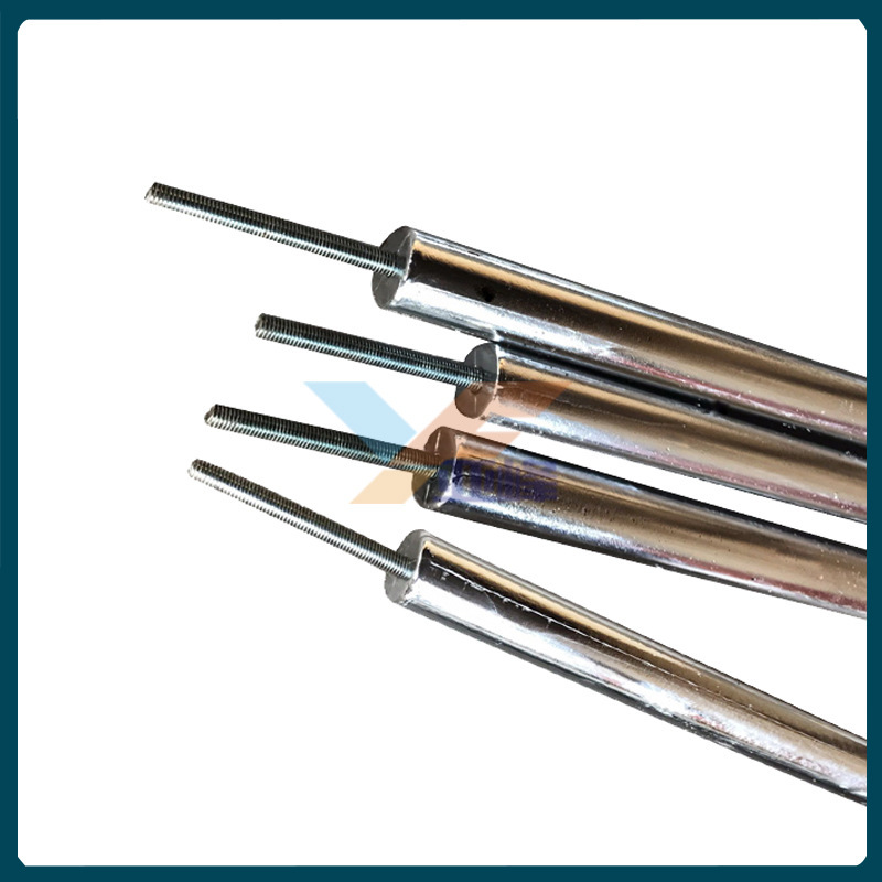 Zinc alloy plant directs double zinc cell rods, zinc anode protection pipe, zinc alloy.