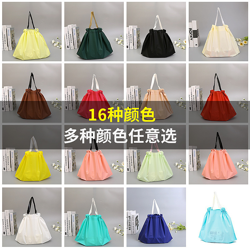 Shopping bag bag bag bag bag bag for girls with a plastic bag with a rope