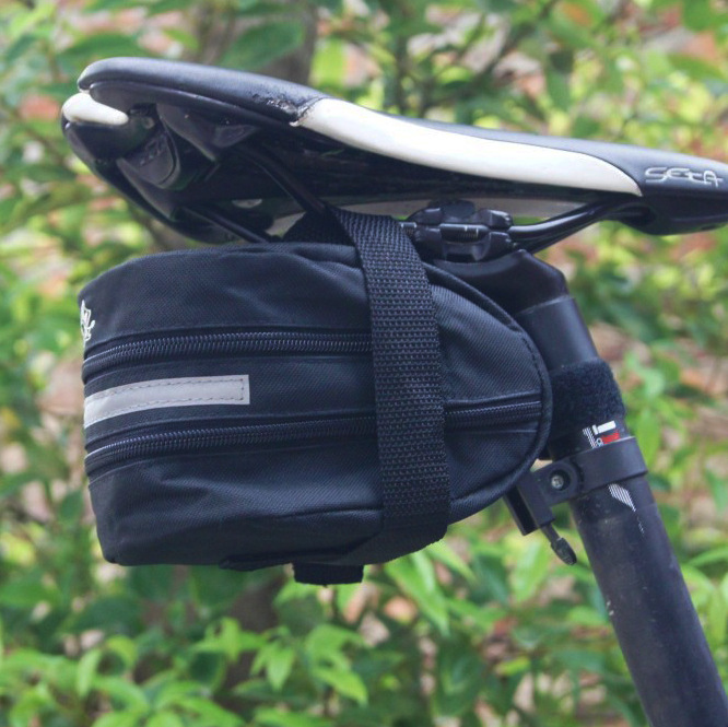 Ride-mountain saddle bag, seat tube, back seat bag, seating kit, bike equipment.