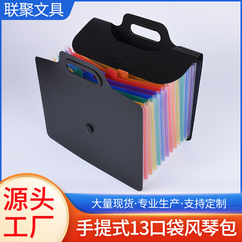 Các thư mục cầm tay 4 túi xách tay, tài liệu hợp đồng giấy