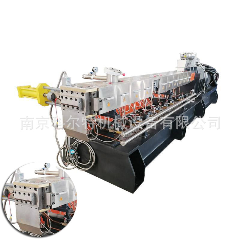 120 machine PPC Particle Conversion Production Line, plastic PP Pump Squeezer, carbon black salad particle machine