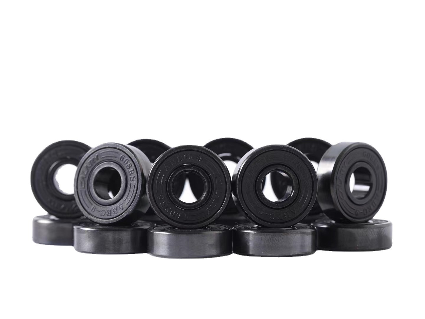 Slipper bearing high-speed silent wheel 608 ceramic bearings Specialized wheel-sliding parts, black and white ceramic bearings