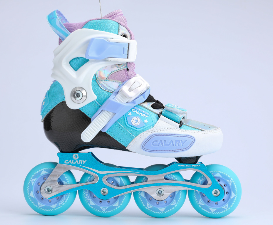 Kalehr's carbon-fibrill skating child brakes flat skates, male and female skaters