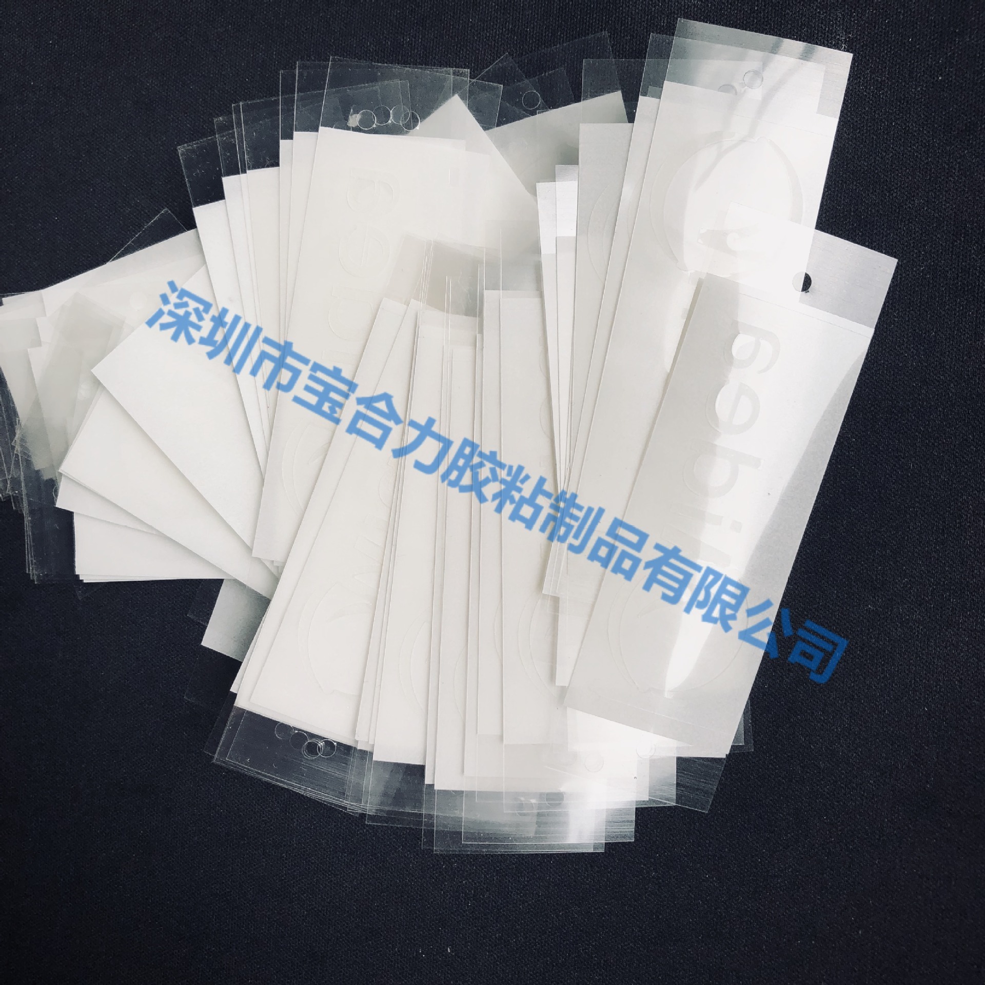 โลโก้แท็กยางสองหน้า 3M โปร่งใสเป็นสติ๊กเกอร์สูง