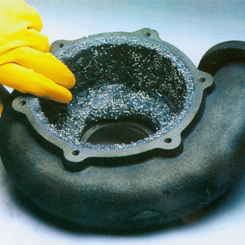 High-temperature repairer for the Zito GRA fast-track ceramic restoration coating, ceramic granular piping piping tube