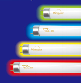 T8 10W15W18W36W color fluorescent tubes, sunlight tubes, colored tubes.