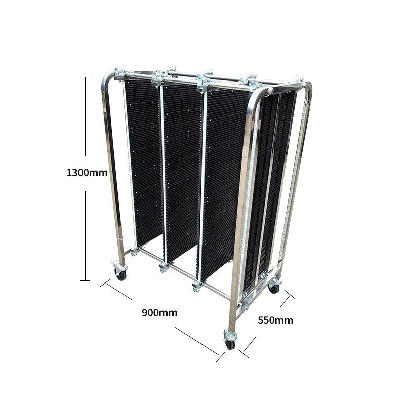 Direct sale of static PCB plate stainless steel cart SMT cart