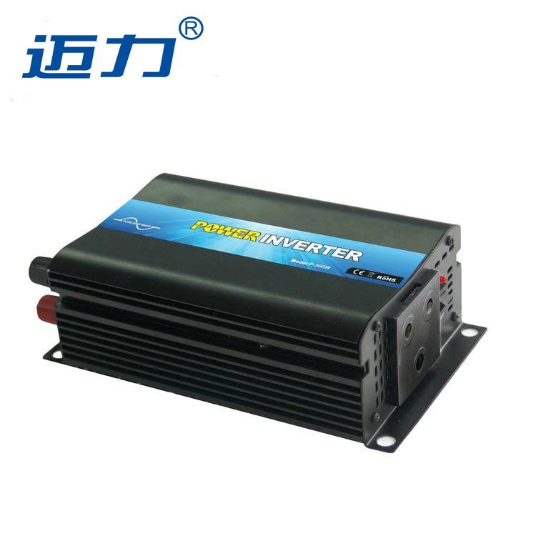 迈力正弦波逆变器厂家直销300W12V110V车载逆变器