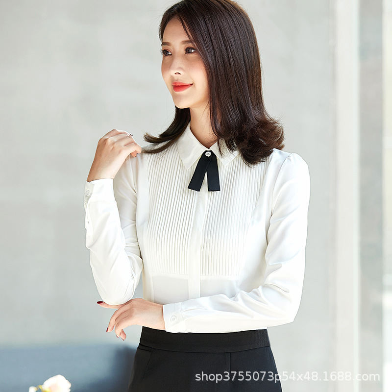 Áo trắng, sự nghiệp lâu năm, mặc quần áo lao động cho mùa xuân New Clothes.