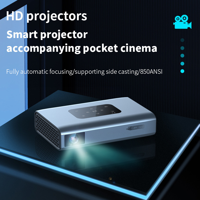 2020 new 4K high-level projector with micro-wire projector home office business