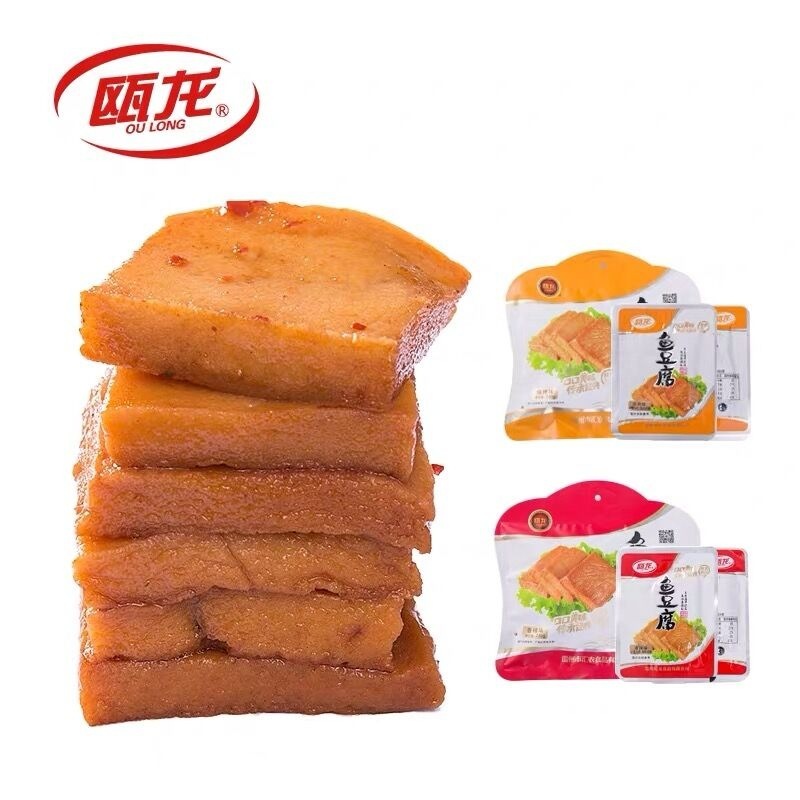 Đậu phụ tự nhiên, không có đậu phụ, không cay, cay, đồ ăn nhẹ, 240g cá đậu phụ.