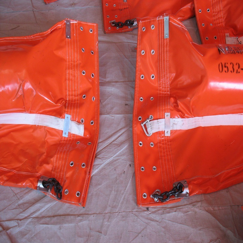 Solid float PVC oil fence emergency oil spill response equipment fence factory