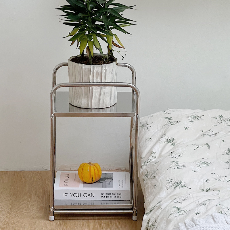 Mid-temperature little red book teas and a little bit about ins couch tableside table with stainless steel racks.