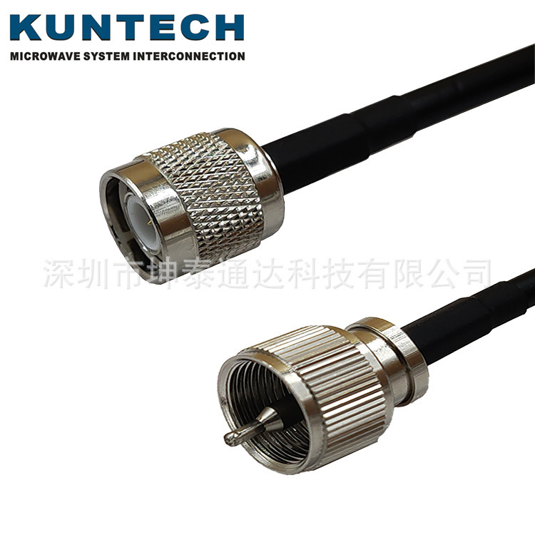 RF 점퍼 신호 선 TNC 머리에 UHF 케이블 RG58 케이블 UHF 신호 선