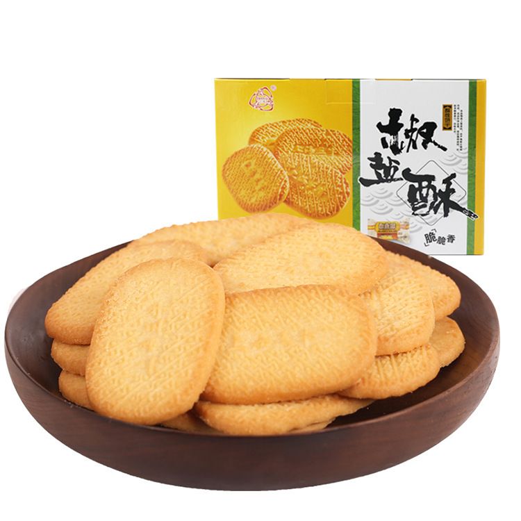 Shanghai, 800 grams of three-cow salt biscuit.