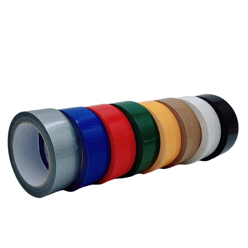 Wholesale, colored duct tape, high waterproof, wind-resistant carpet stitches fixed.