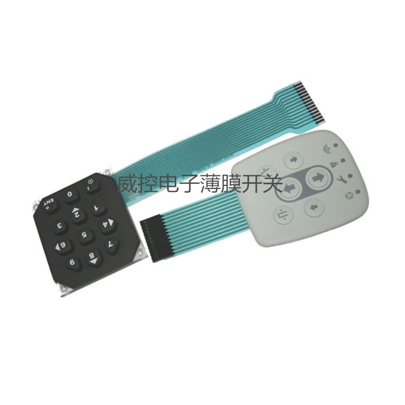 The manufacturer sells the new membrane path FPC switch, press key panel PVC PC key paste, touch switch