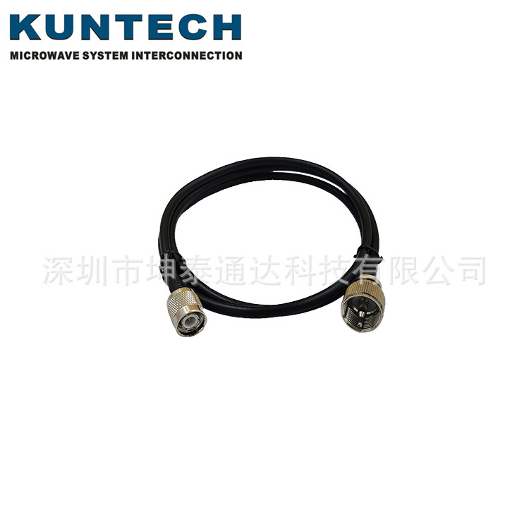 RF 점퍼 신호 선 TNC 머리에 UHF 케이블 RG58 케이블 UHF 신호 선