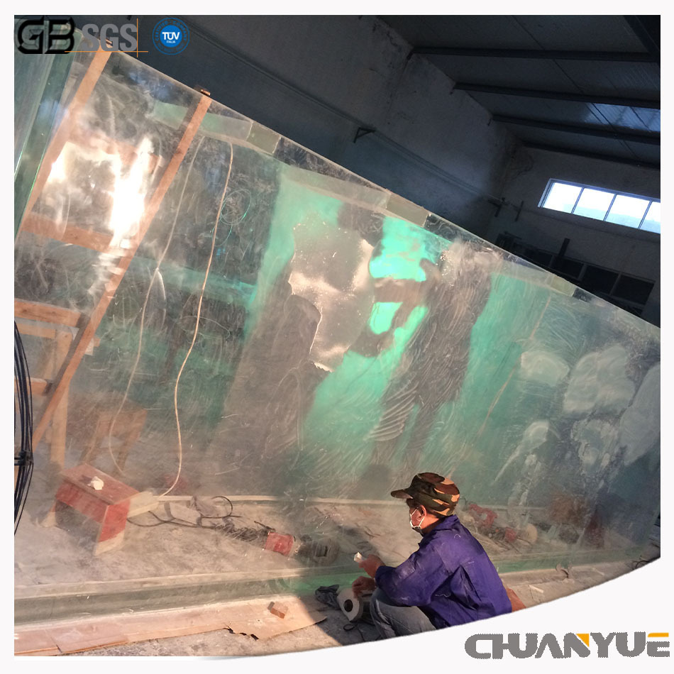 高透明鱼缸 亚克力水族箱订制 生态鱼缸 海洋馆亚克力