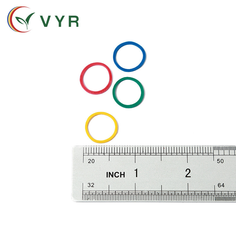 廠家直供VYR06*0.9彩色橡皮筋橡膠圈橡皮圈牛皮筋環保原裝無油