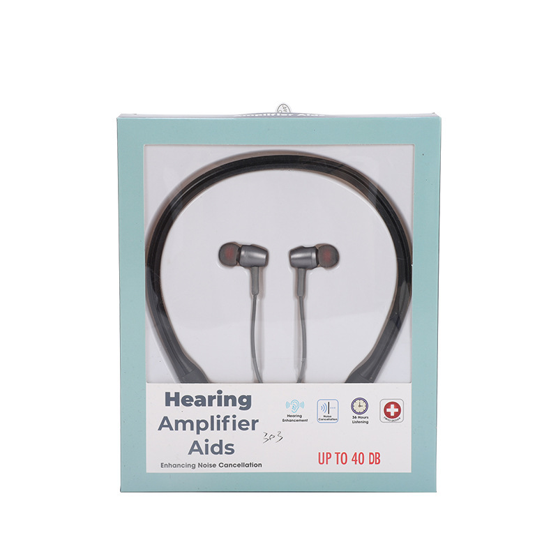 New foreign trade cross-border XB-303 smart noise reduction amplifier hearing aid for the deaf elderly