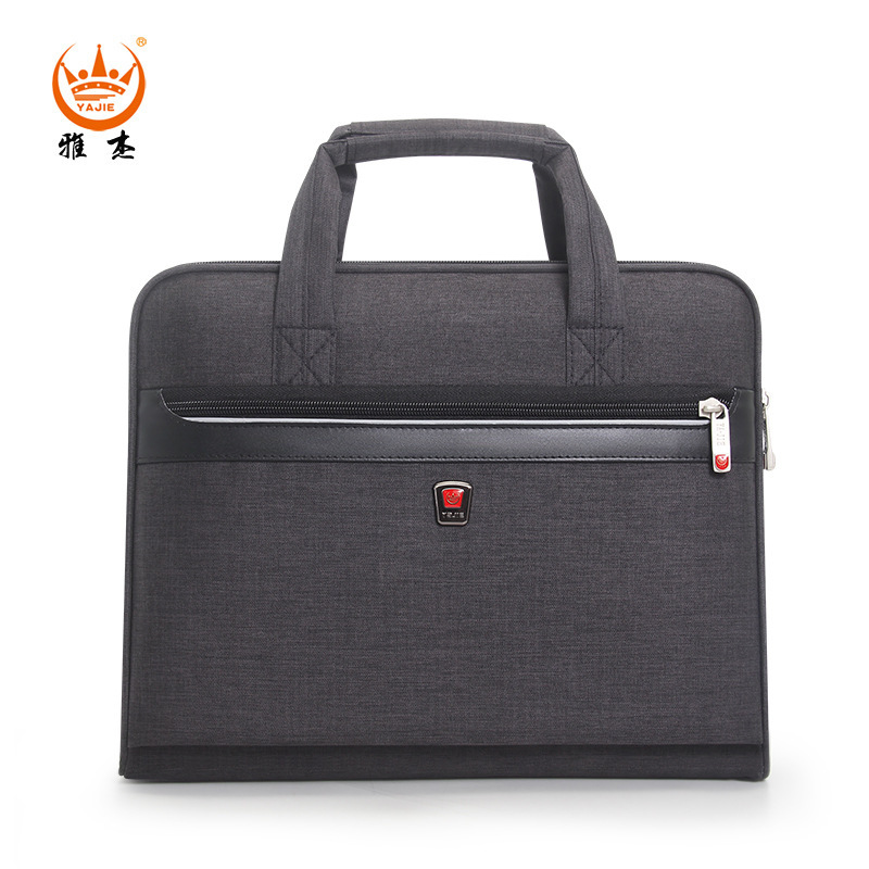 2022 Waterproof Brief 14-inch computer bag for Oxford handbag business document printing session package