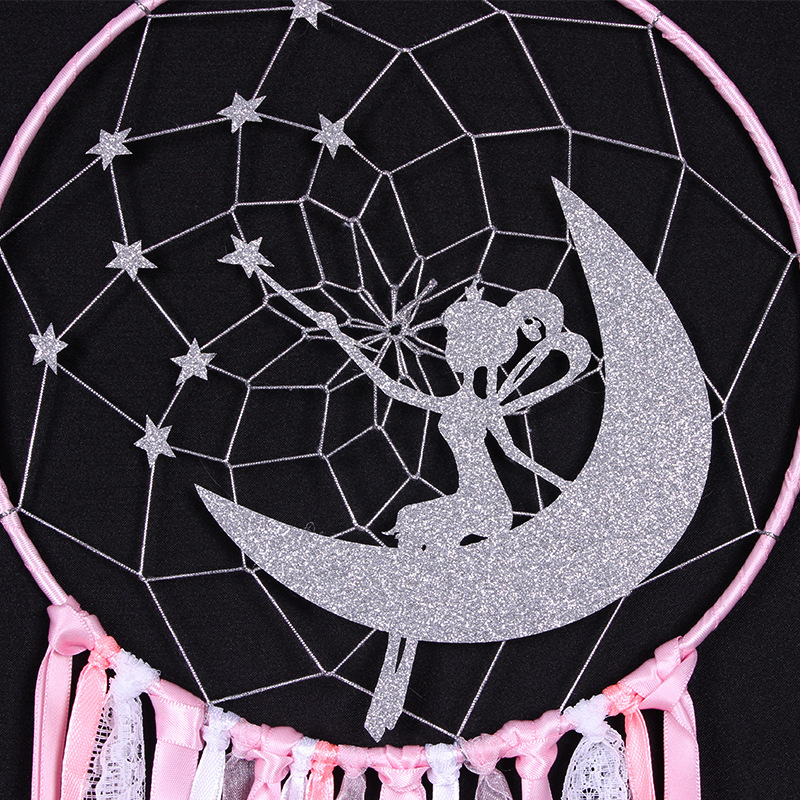 New, creative, Inscalable Girls' Wall Decoration, Hand-weaving Dreamnets, Hanging.