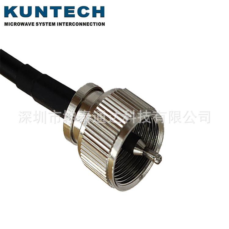 RF 점퍼 신호 선 TNC 머리에 UHF 케이블 RG58 케이블 UHF 신호 선