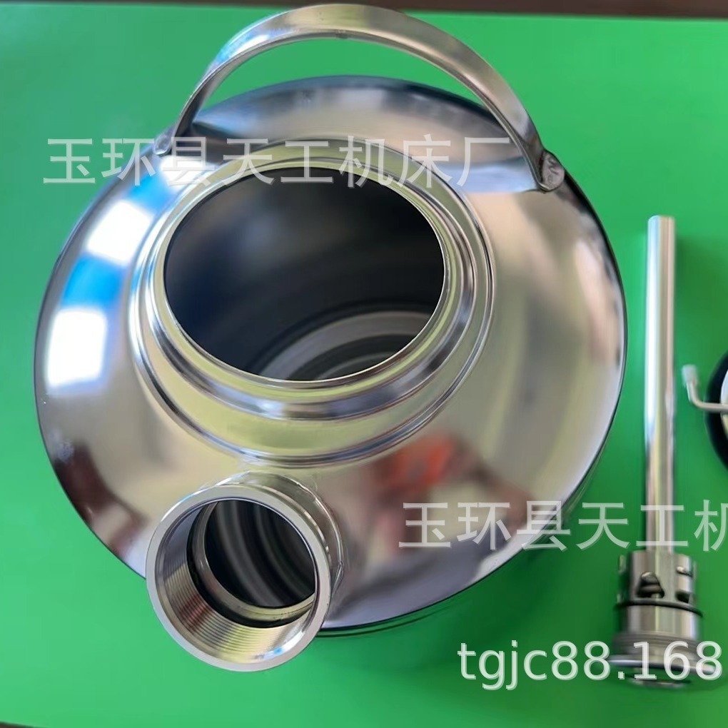 6-L single-mouth bucket cleaning, barrel cleaning with wine spears, pipe cleaning cans