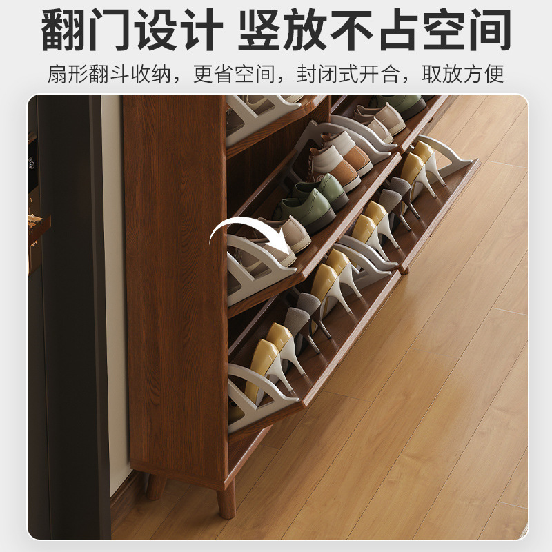 The home of the super-truck shoe cabinets used the door to enter the box, the small-sized shoe racks in the space area of Huo Jina Province.