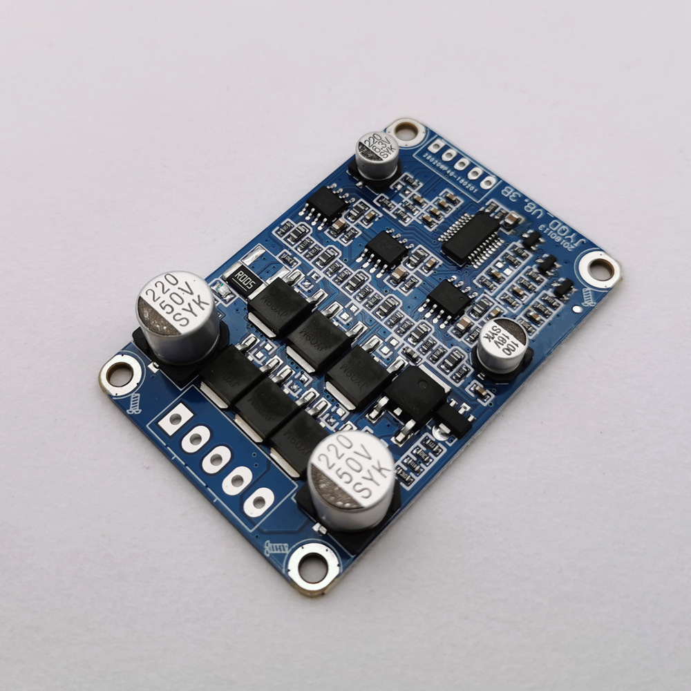 Straight current without brush drive panel 12-36V with speed adjustment, application of automated controls for high-speed wind machines