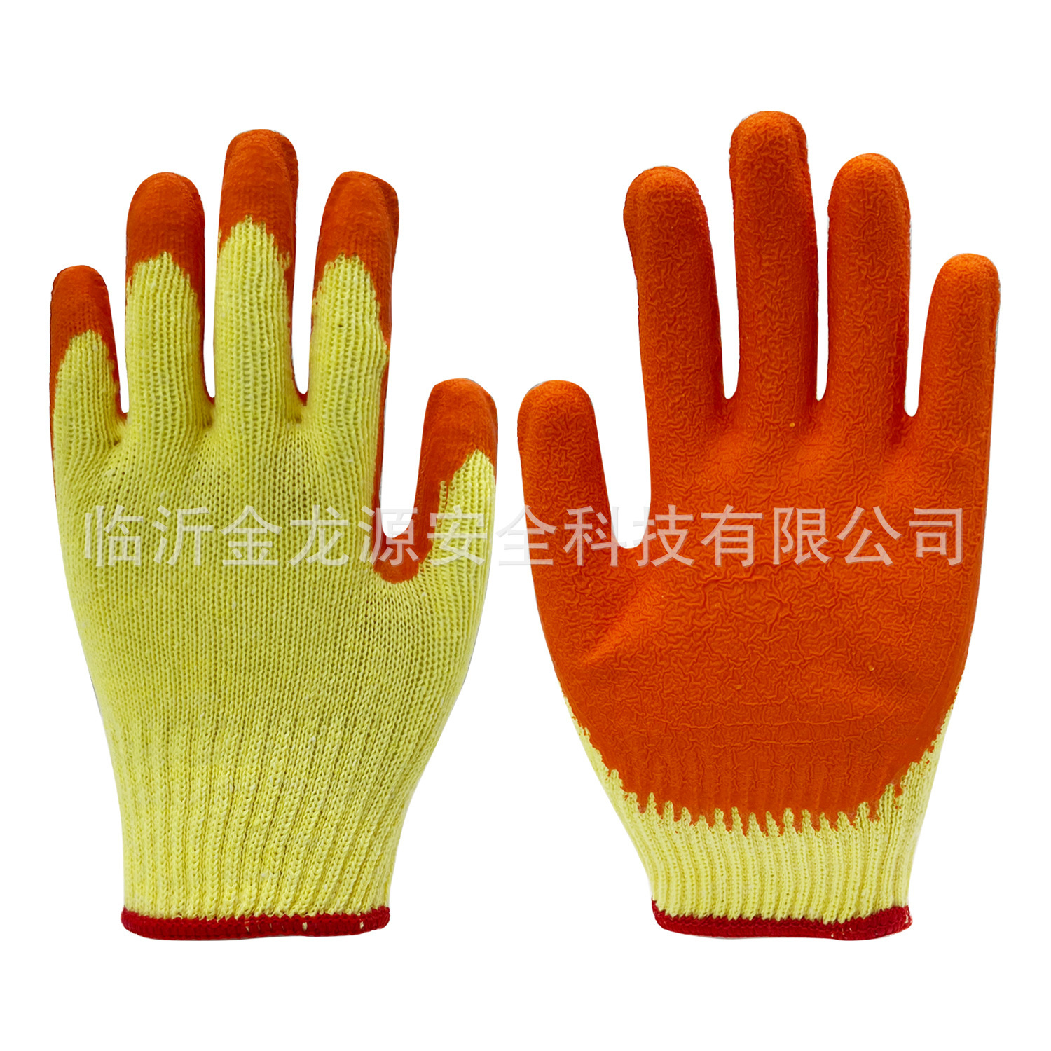 10 needles of blue wrinkled gloves with duct-proof gel-resistant oil-resistant gloves, wholesale.