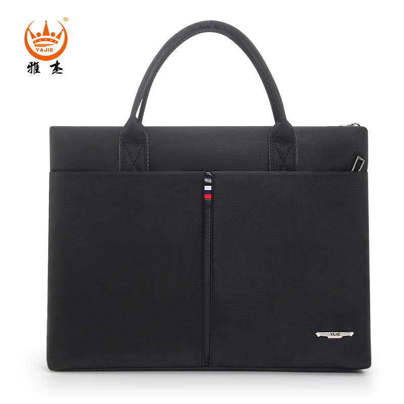 Men's handbags for fashion meetings, Oxford-class paper bags for water-proofing missions, short wind briefcases