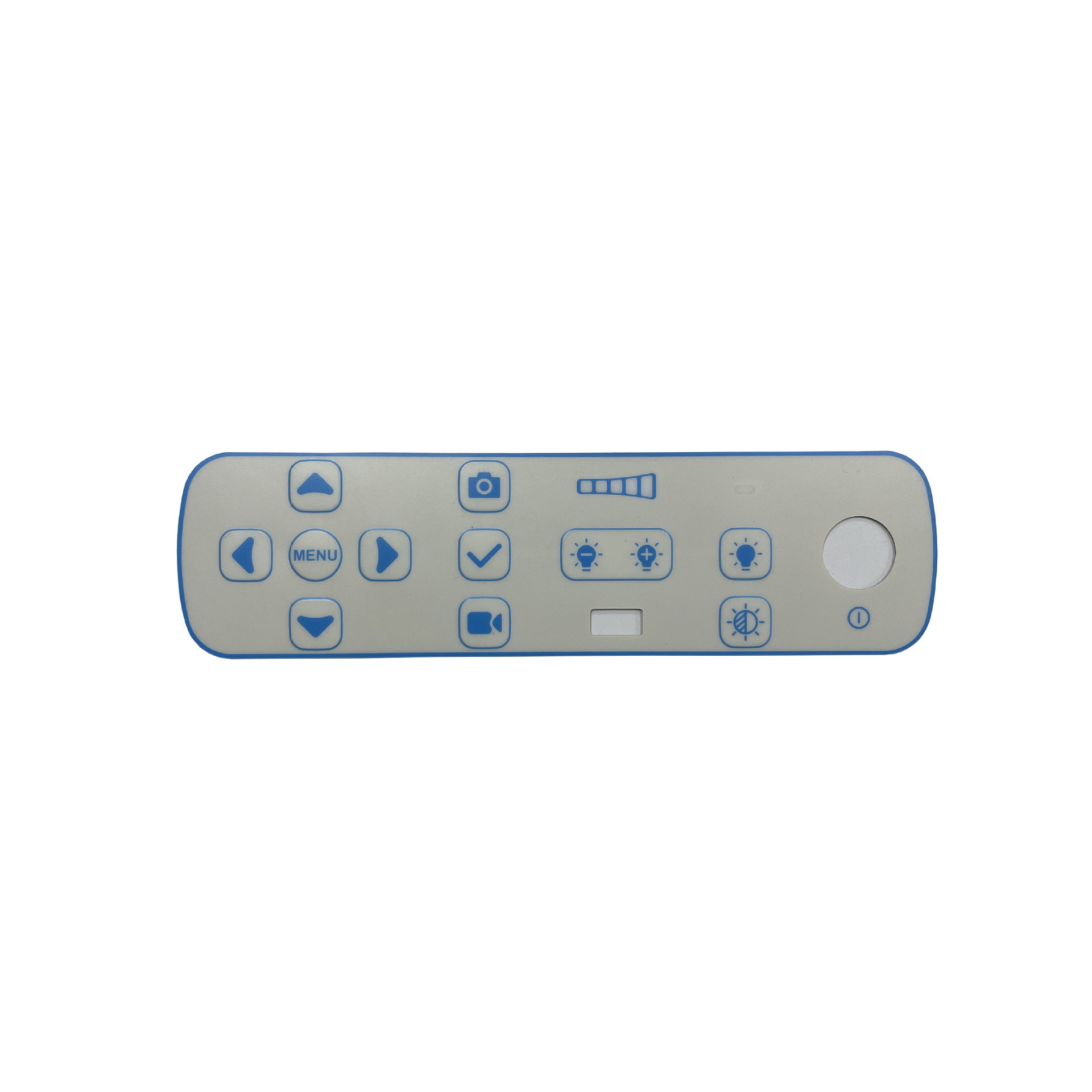 The manufacturer's wholesale pvc panel multi-key to make the key paste touch switch LED film switch