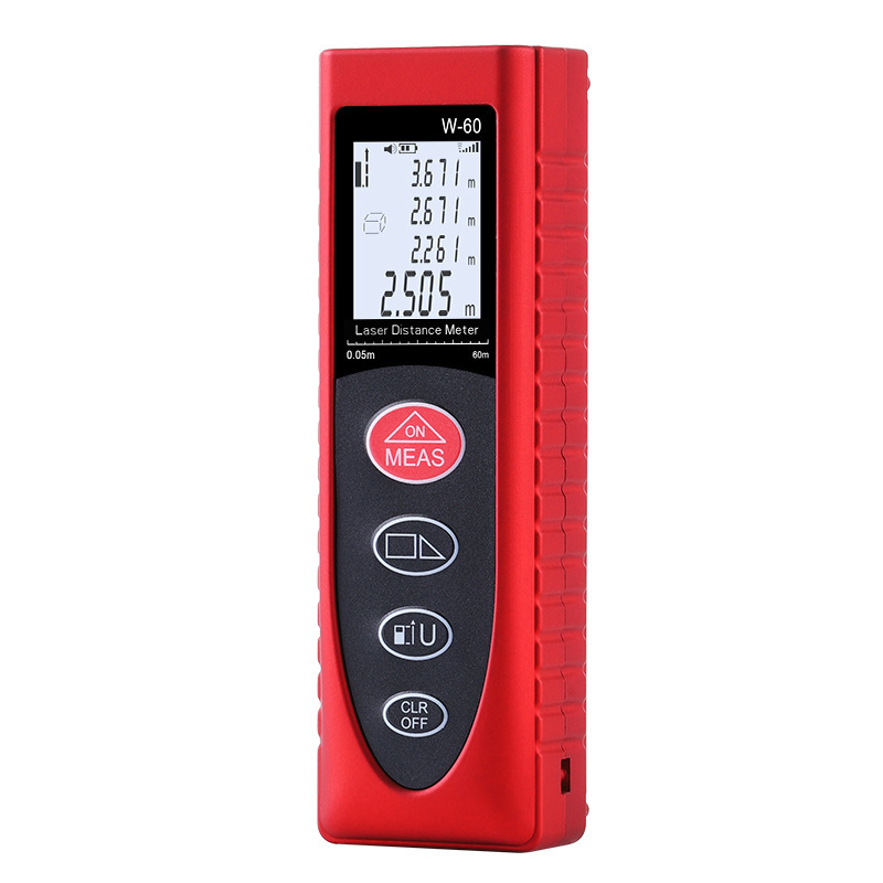 The Infrared Laser ranger carries a mini-red light high-precision multifunctional power meter with a bone graph.