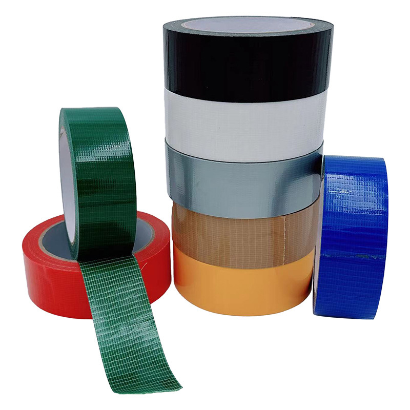 Wholesale, colored duct tape, high waterproof, wind-resistant carpet stitches fixed.