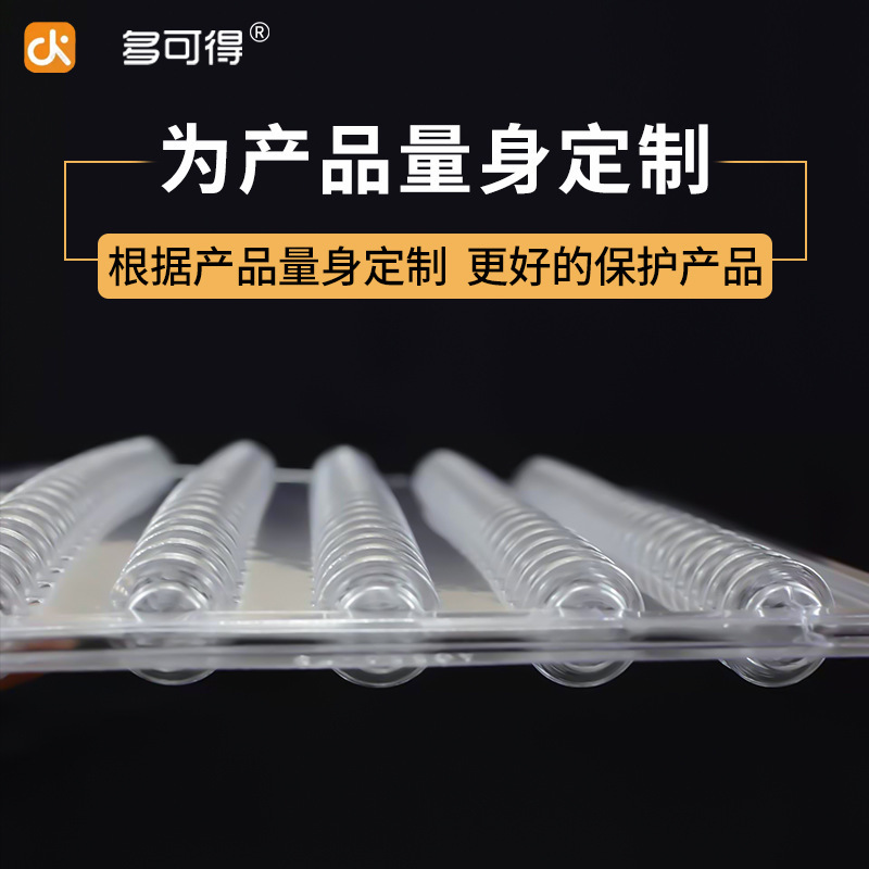 Customisation of PET Optical Glass Protection Tray Component Box for Optical Packaging Boxes