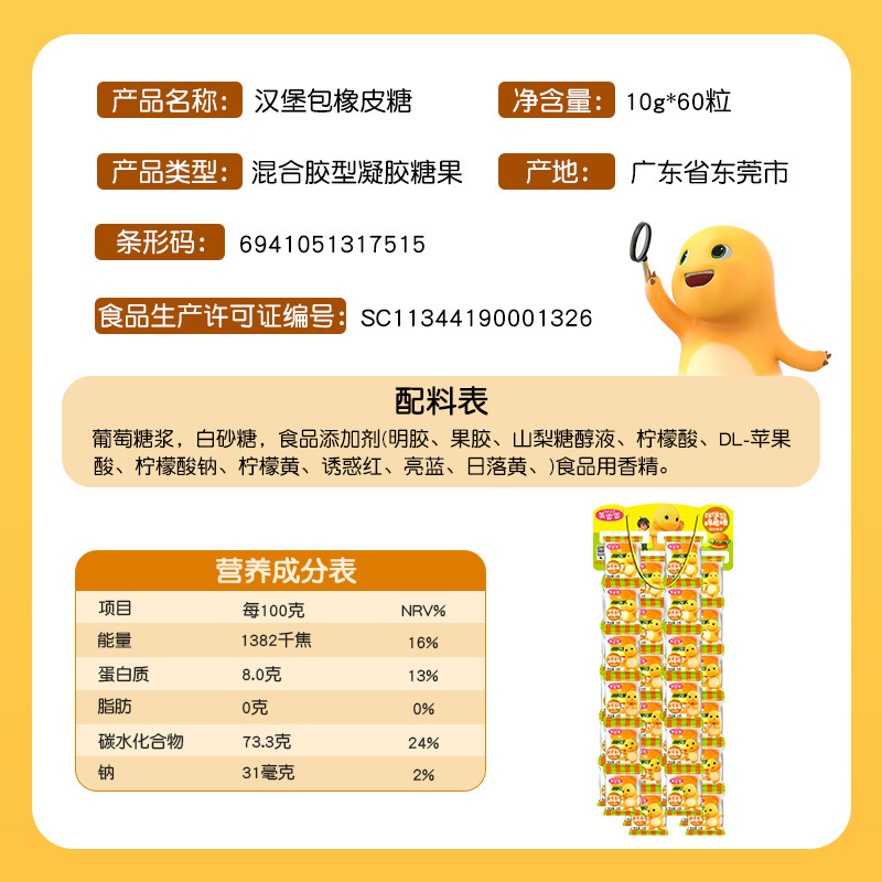 Mười gram thịt băm bơ-gơ với vỏ bao cao su lót cho trẻ em với thức ăn dư thừa.