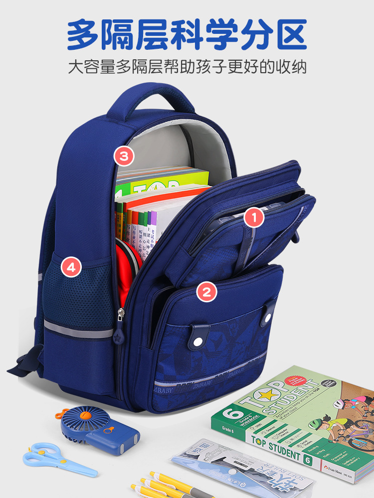 A new school bag for sesame babies.