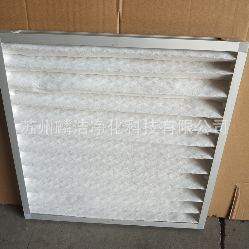 The initial filter, the plated dragon bone filter aluminium alloy frame, washes the new wind system air conditioning box filter.