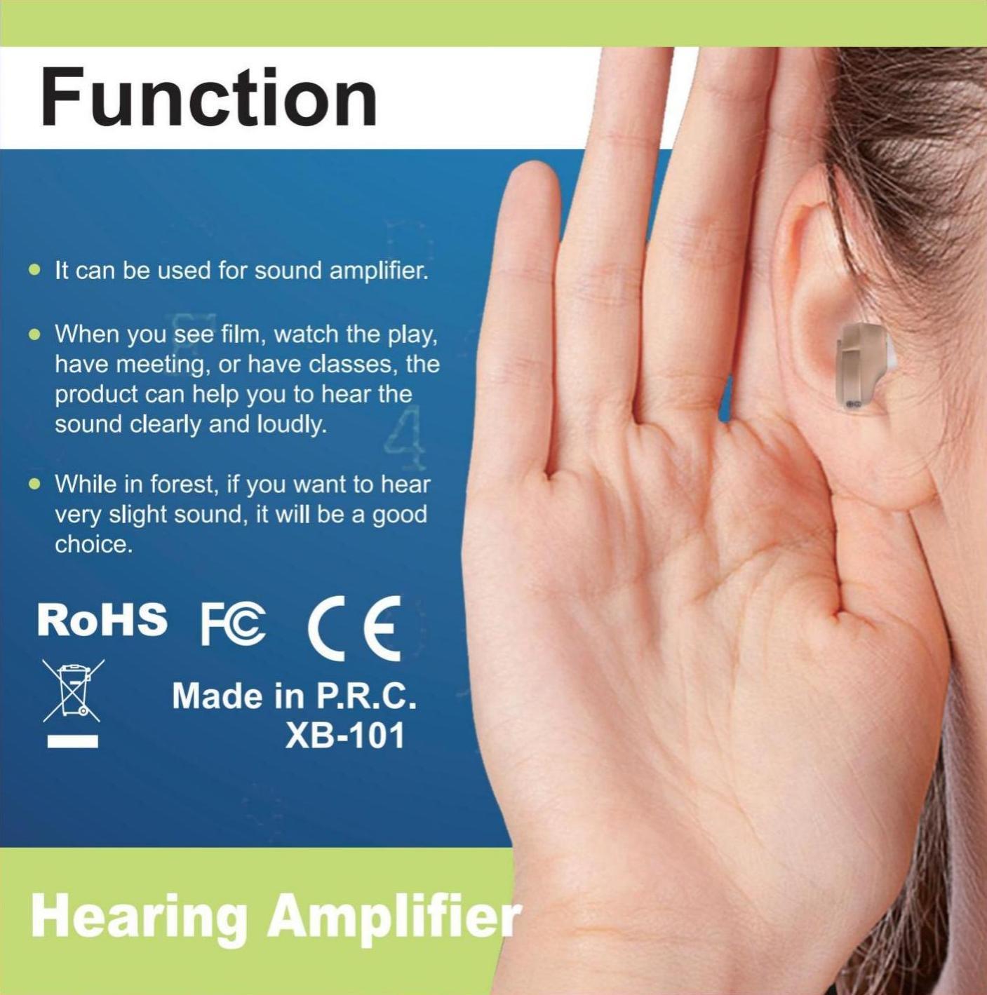 Plant custom-made XB101 sound amplifier TULUS hearing aids earplugs