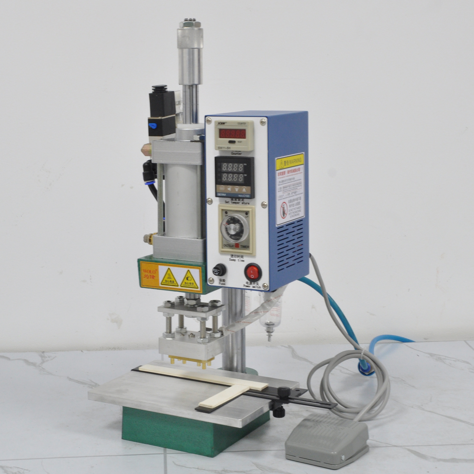 R01 circuit board aerodynamic thermal presser heat-up time-fixed plastic fixed thermal melting presser