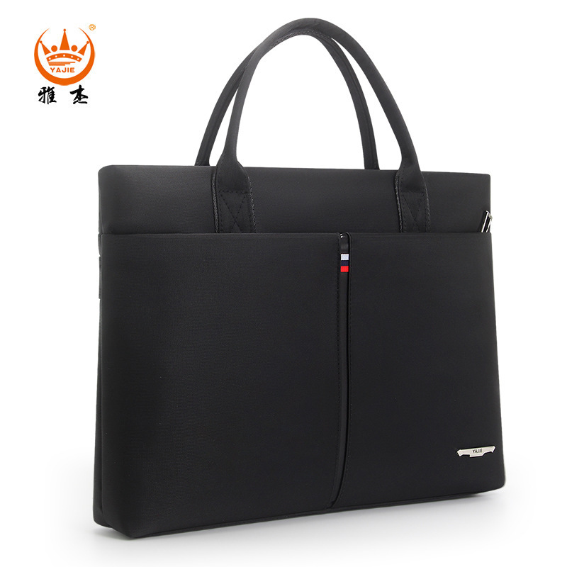 Men's handbags for fashion meetings, Oxford-class paper bags for water-proofing missions, short wind briefcases