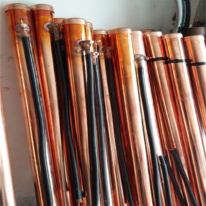 Bronze plating poles, copper-packed steel poles, ion poles, pure copper ion poles.